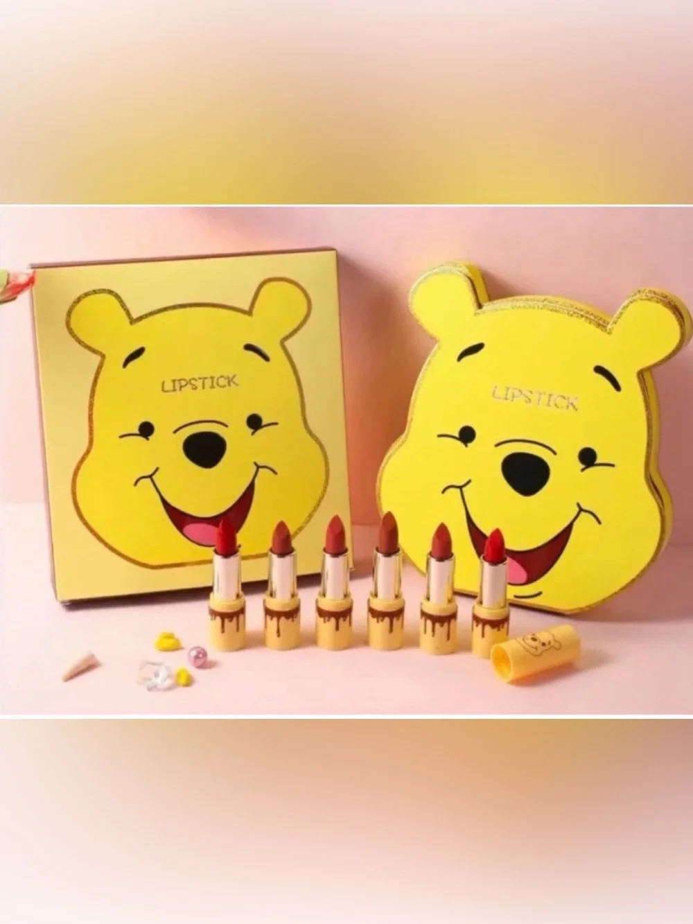 NEW Winnie the Pooh 6PC scented lipstick collection